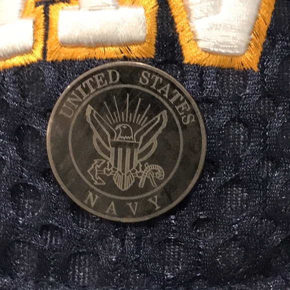 US Navy United States Dimpled Baseball Cap JWM Dad Hat Adjustable Dark Blue - Picture 3 of 9